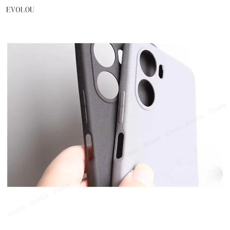 Funda trasera de silicona con piedra arenisca para Redmi, carcasa suave a prueba de golpes para POCO C65 C 65, Redmi 13C, 12 C, A1, A2 Plus, mate, TPU - imagen 4