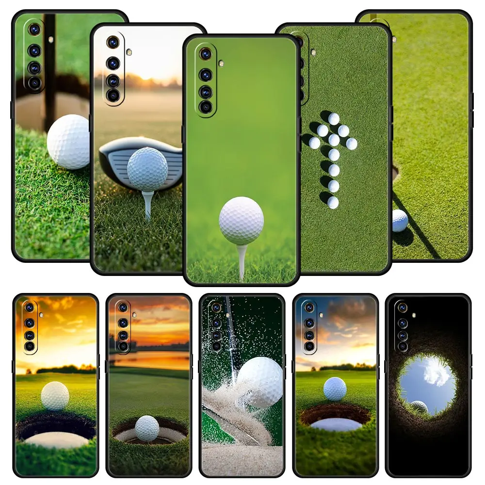 Funda de teléfono deportiva de Golf para Realme 13 12 11 10 4G 9 8 5G 7 GT5 GT3 GT2 Pro Plus C21 C11 C25 C35 GT Neo 2 3 3T 5