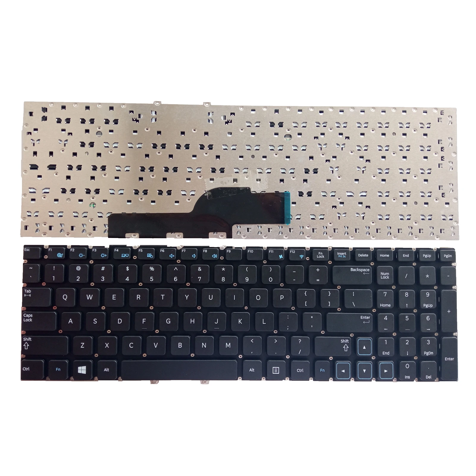 Teclado negro para Samsung NP300E5A, NP300E5C, NP300E5X, NP300E5Z, NP300ESA, NP305E5A, NP305V5A, nuevo