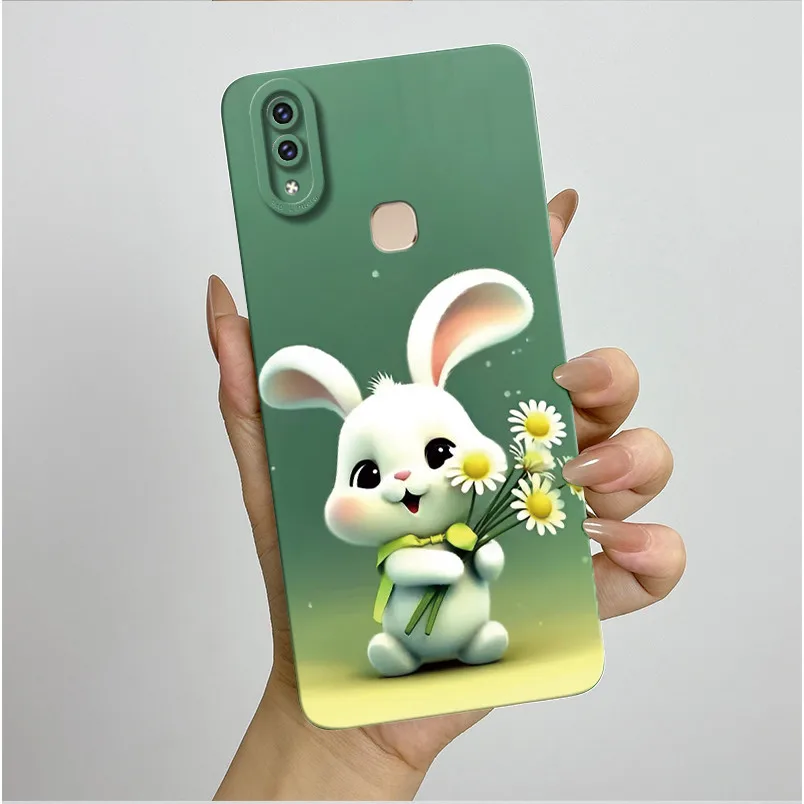 Funda de teléfono para Vivo V9 V9 Youth Y85 Y89 1723 1726 1727 carcasa bonita mariposa flores suave TPU ultrafina cubierta trasera a prueba de golpes - imagen 3