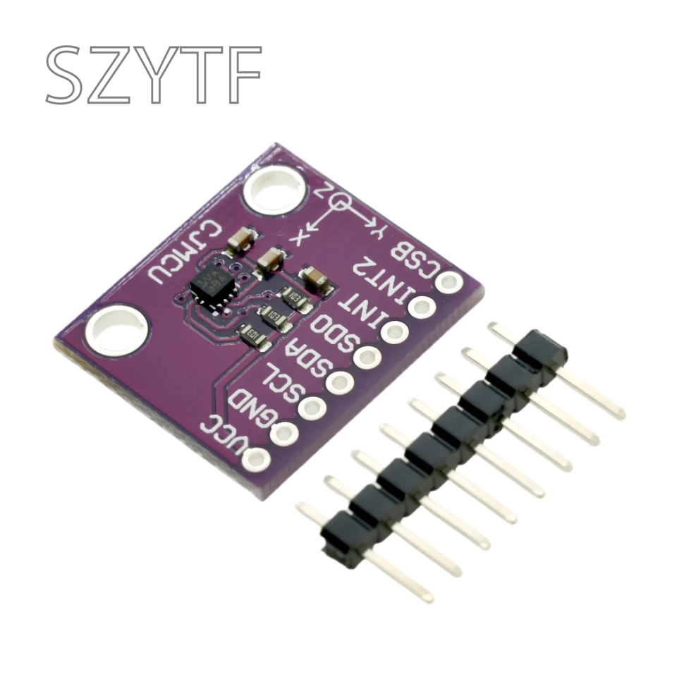 CJMCU-250E BMA250E BOSCH Low-G Módulo Sensor de aceleración de tres ejes MEMS - imagen 5