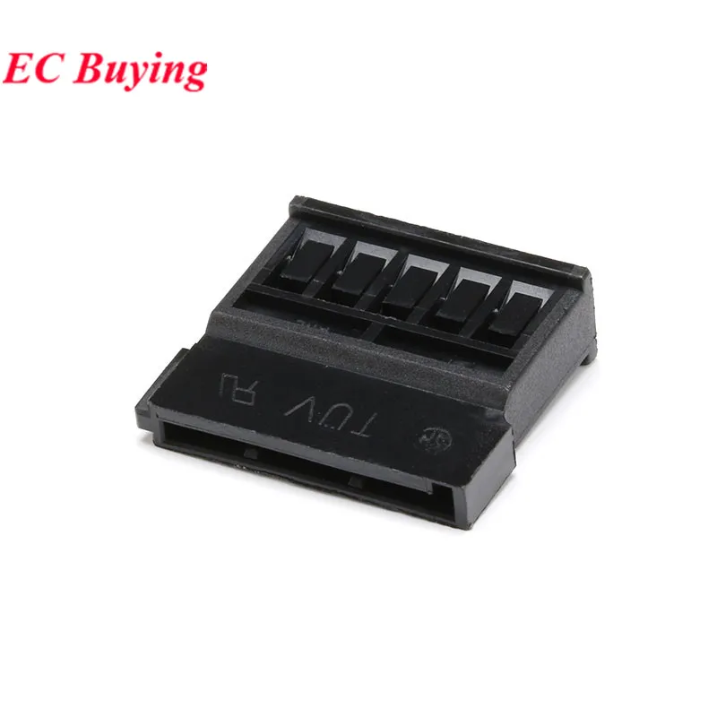 10 unids/lote Mini interfaz de fuente de alimentación SATA de 5 pines interfaz de disco duro de 5 pines convertidor adaptador - imagen 2