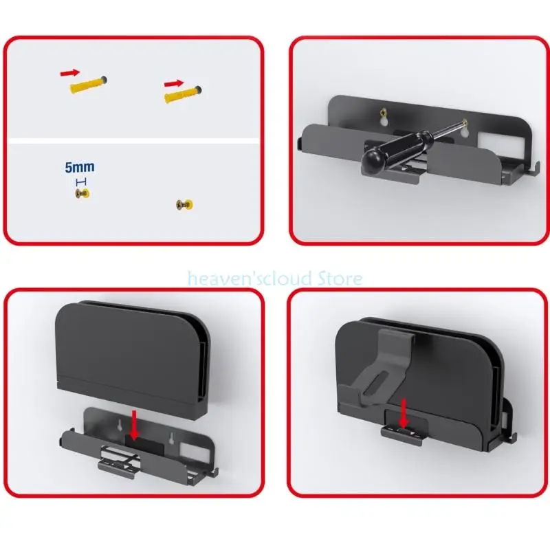 Los organizadores pared juegos servicio Y88B no resbalan los diseños los organizadores pared metal parte - imagen 5