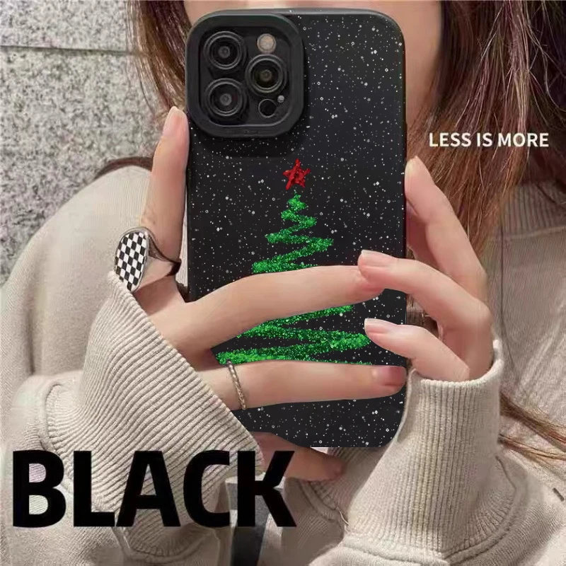 Funda de teléfono con diseño de copo de nieve y árbol de Navidad para Xiaomi Redmi Note 14 13 12 Pro Plus 5G 12S 11 10 Redmi 13 12C 13C 14C 15C - imagen 5