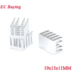 Disipador Calor Aluminio 19x13x11mm para Transistor PCB LED IC
