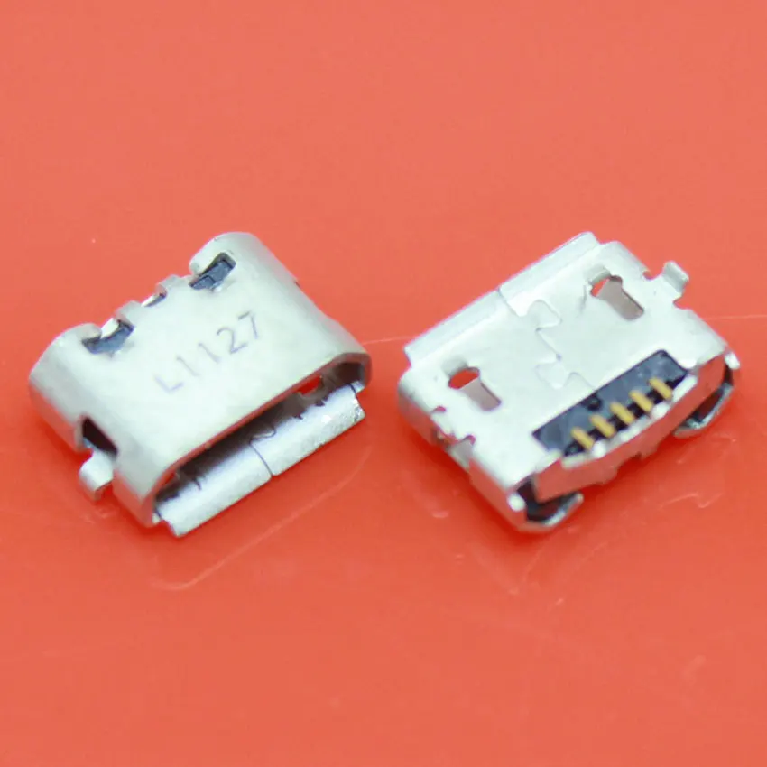 Conector Micro USB de 5 pines, enchufe hembra, borde de bocina de buey, rizo tipo B, conector de puerto trasero de carga para teléfono móvil, 10 Uds. - imagen 4
