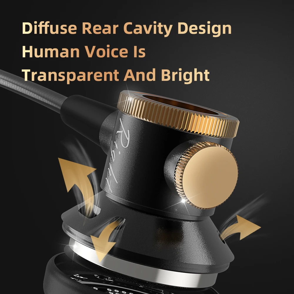 D08 Metal HiFi tipo C y 3,5mm auriculares internos auriculares de cabeza plana con cable sonido claro auriculares bajos para Samsung con auriculares con micrófono HD - imagen 2