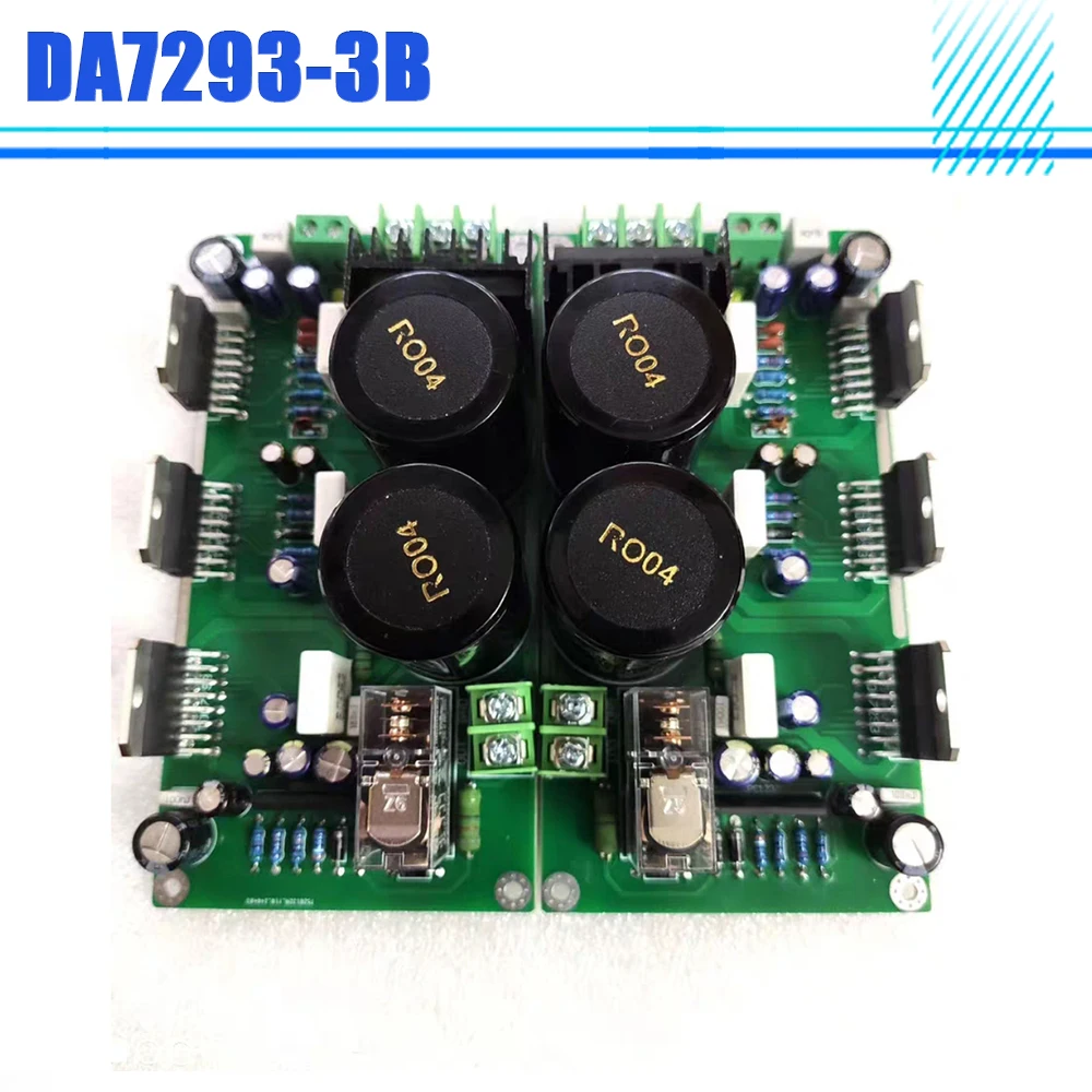 Placa amplificadora de potencia de espejo simétrico de calefacción paralela Master-Save 3 de doble canal DA7293-3B 7 × 13,5 × 4,8 cm un par para TDA7293 - imagen 2