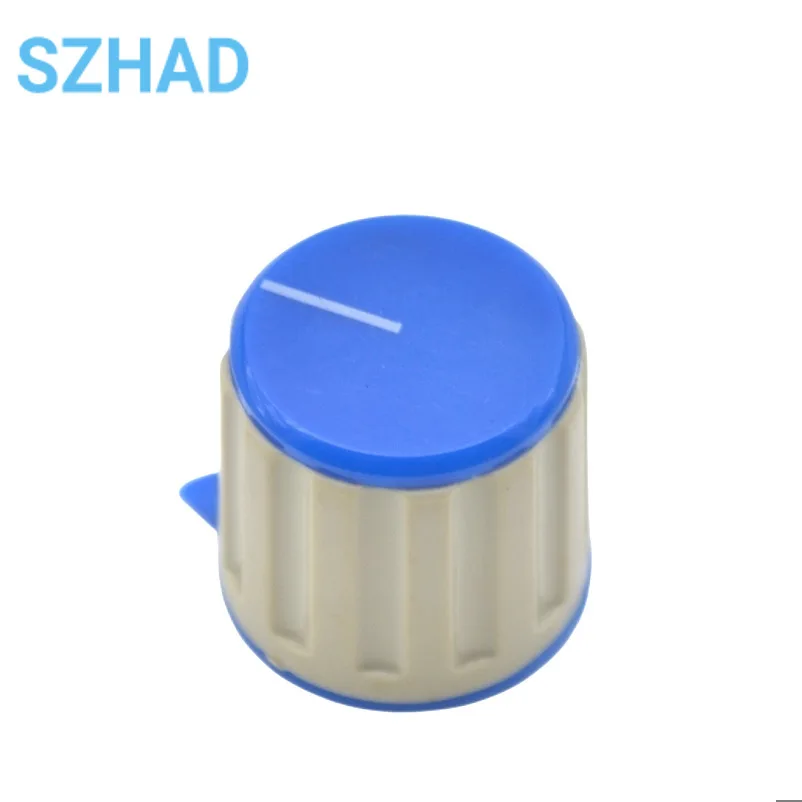 2 Pcs dentro de KN115 tipo perilla de bloqueo potenciómetro perilla perilla de plástico agujero 6MM Hatchenzhihap - imagen 5