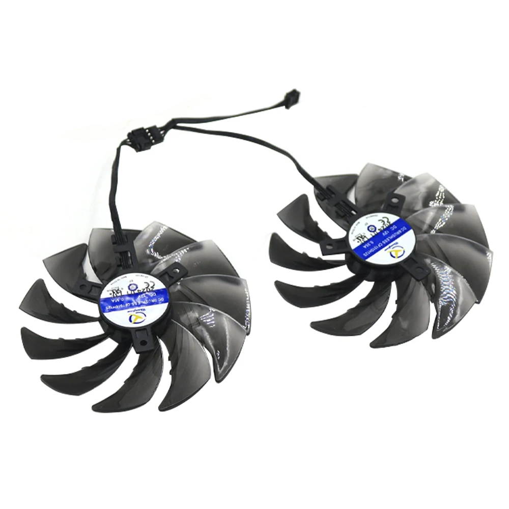 Para Asrock RX 7600 XT ventilador de tarjeta de vídeo CF1010H12S RX7600XT ventilador de refrigeración de tarjeta gráfica - imagen 5