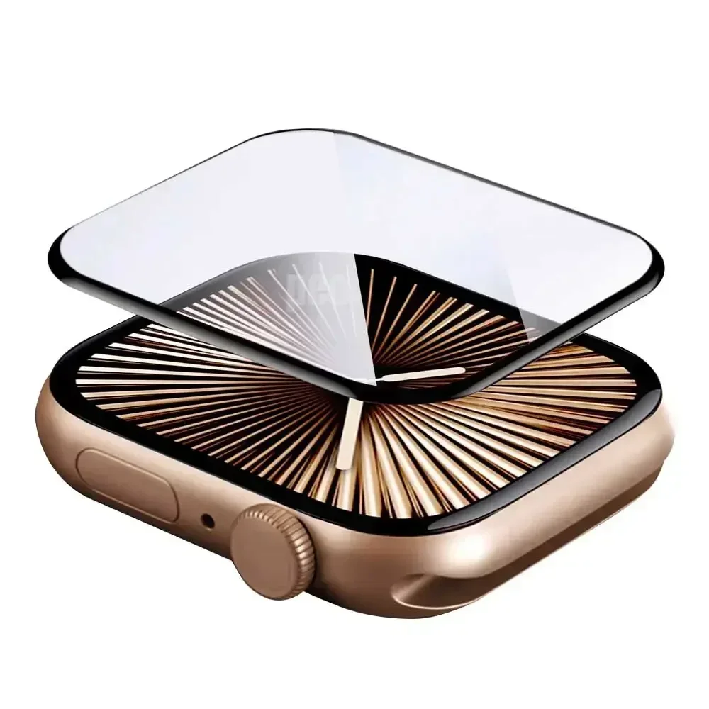 5 uds Protector de pantalla para Apple Watch Ultra 2 49MM 40MM 41MM 42MM 44MM 45MM 46MM película suave Apple Watch Series 10 9 8 7 6 SE 5 4 - imagen 4