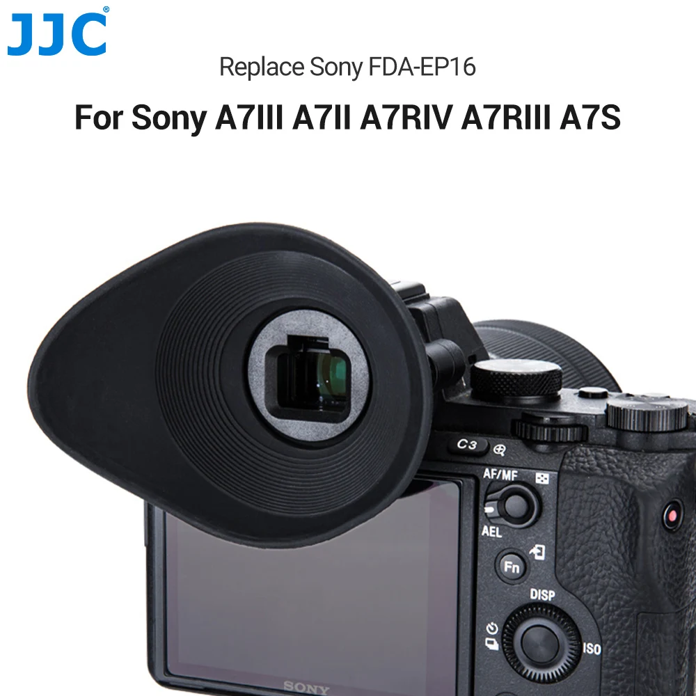 JJC-visor ocular para cámara Sony A7III, A7II, A7, A7R IV, A7R III, A7R II, A7R, A7S II, A7S II, A99 II, A9II, A9, A58 - imagen 2