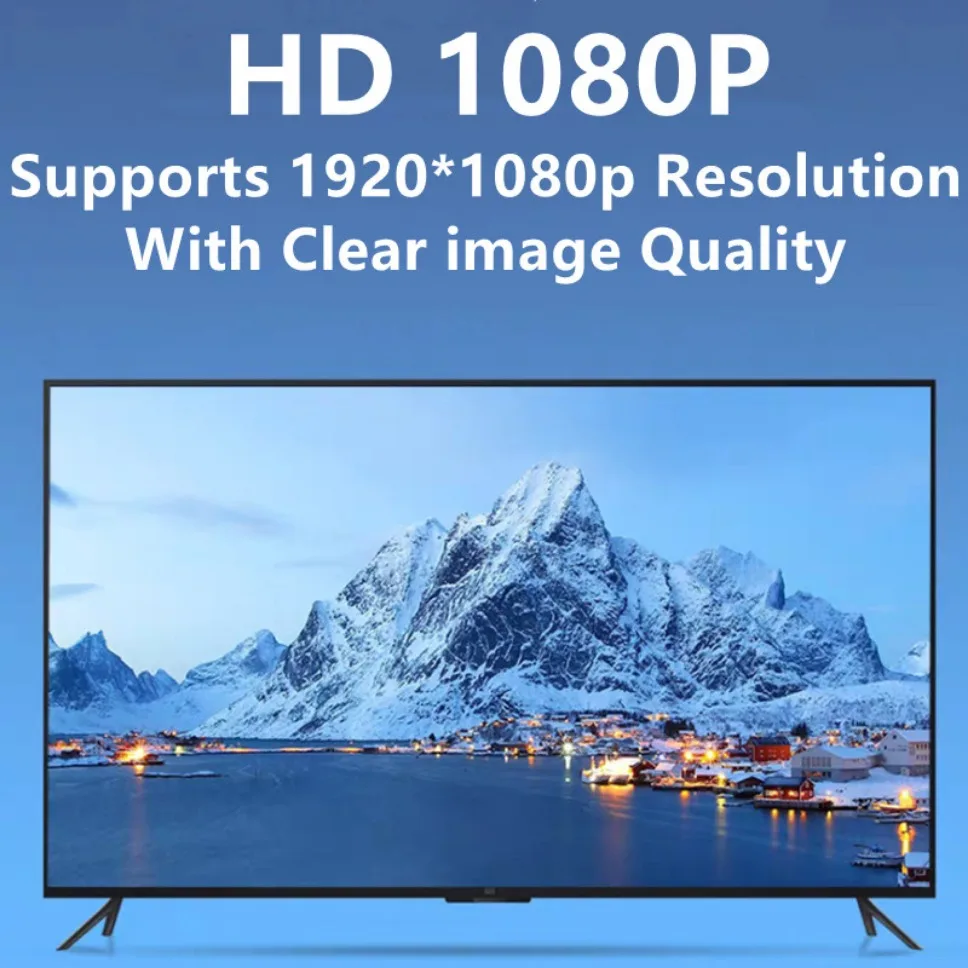 Convertidor VGA a HDMI de 1080P con Audio y alimentación USB, adaptador macho a hembra para PC, portátil, proyector, adaptador HD 1080P VGA a HDMI - imagen 4