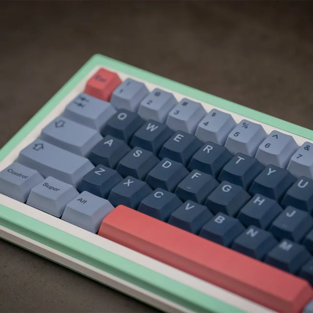 Juego de teclas Sagitario tema Monnai perfil de cereza 143 teclas sublimación de tinte PBT para teclado mecánico Wooting 60 GK64 - imagen 3