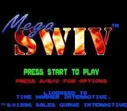 Tarjeta de juego Mega SWIV de 16 bits MD para Sega Mega Drive para sistema Genesis