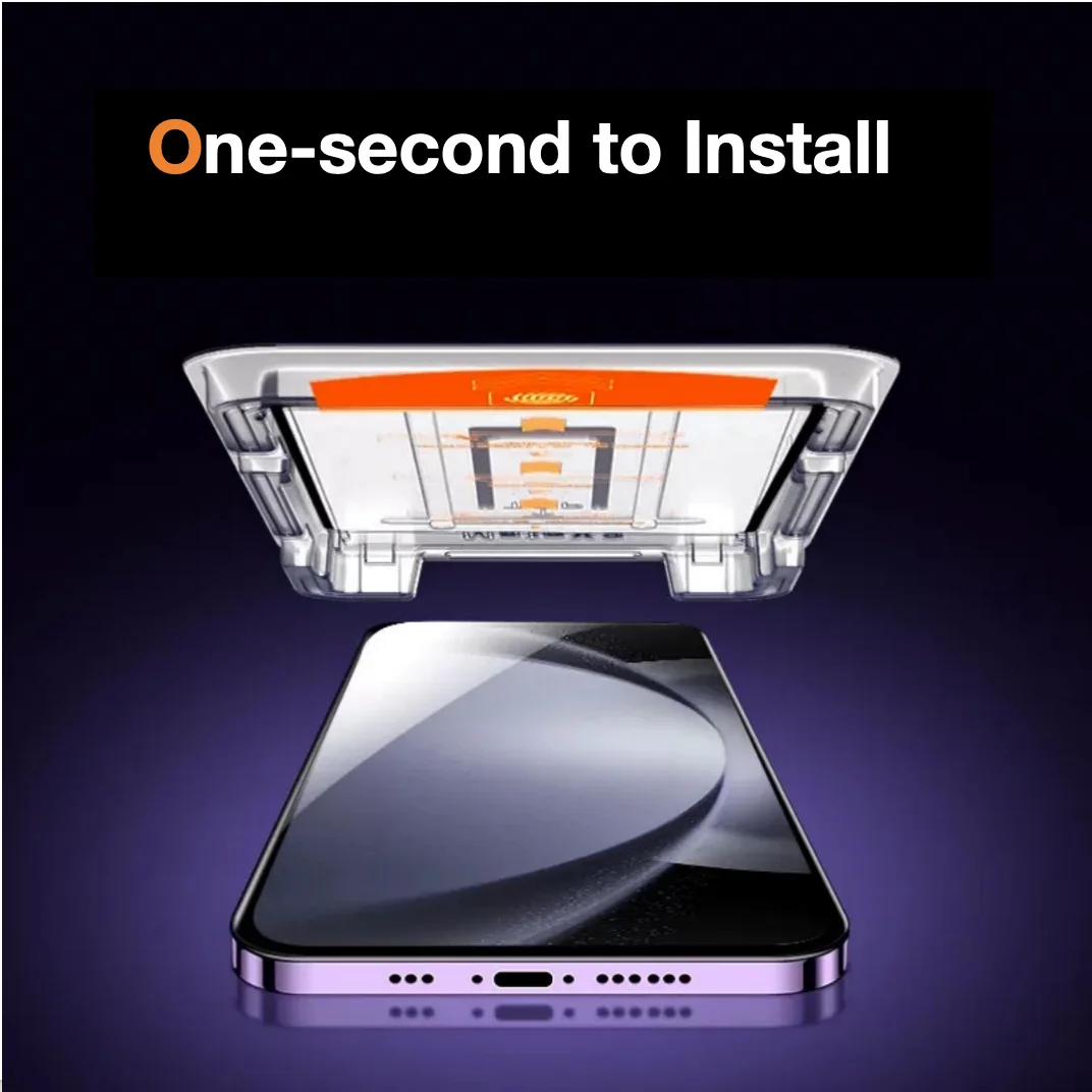 Protector de pantalla para Google Pixel 9 Pro XL 8A 8 9A 5G, accesorios de vidrio templado con huella dactilar, sin burbujas de polvo, Kit fácil, 2 uds. - imagen 3