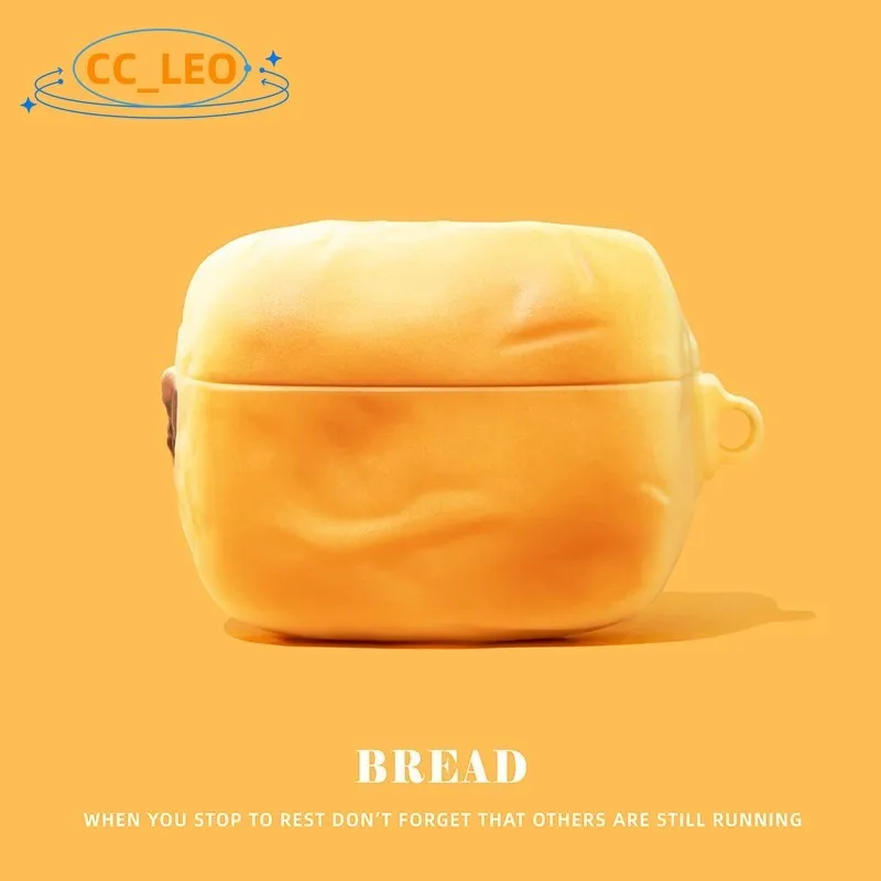 Para OPPO Enco X3 funda bonita Piggy Bell pan de dibujos animados funda suave de silicona OPPO Enco X3 funda protectora a prueba de golpes