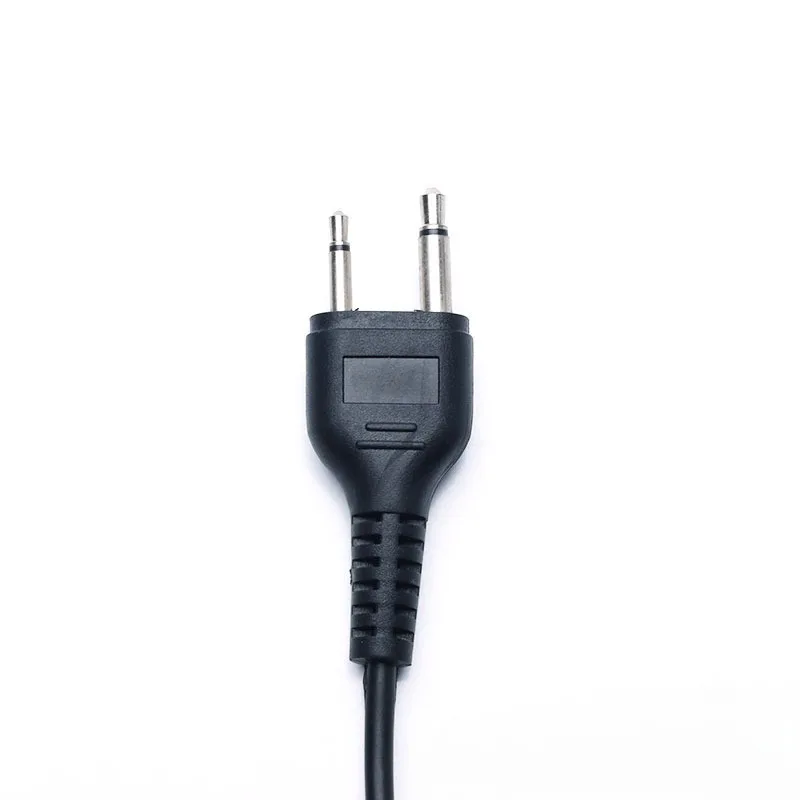 Auricular de 2 pines con micrófono PTT para Walkie Talkie ICOM IC-V8,IC-V85,IC-V82,IC-V80,IC-F3021,F3023,IC-T2A - imagen 5