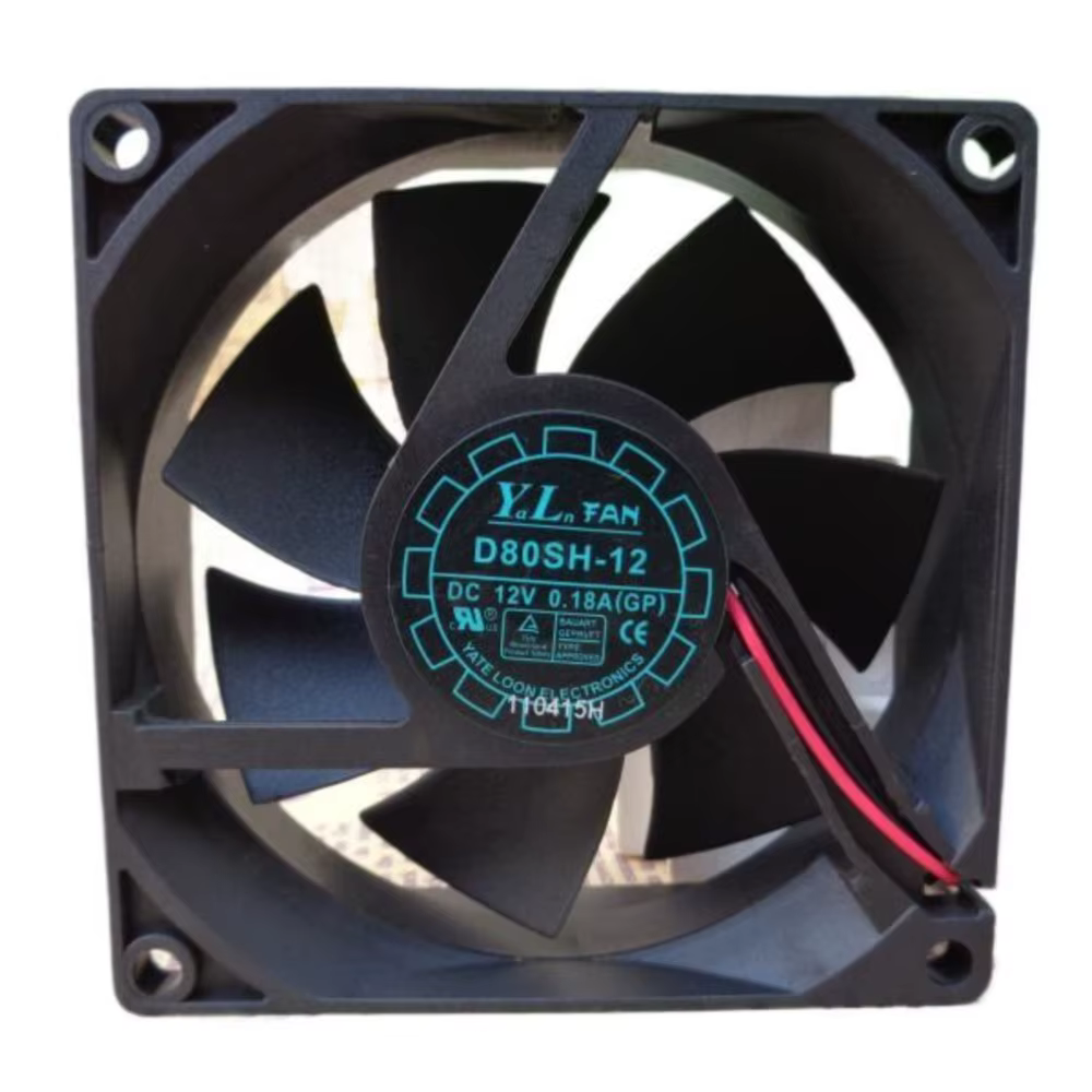 Ventilador de refrigeracion 8 cm 12 V - 80x80x25 mm - imagen 4
