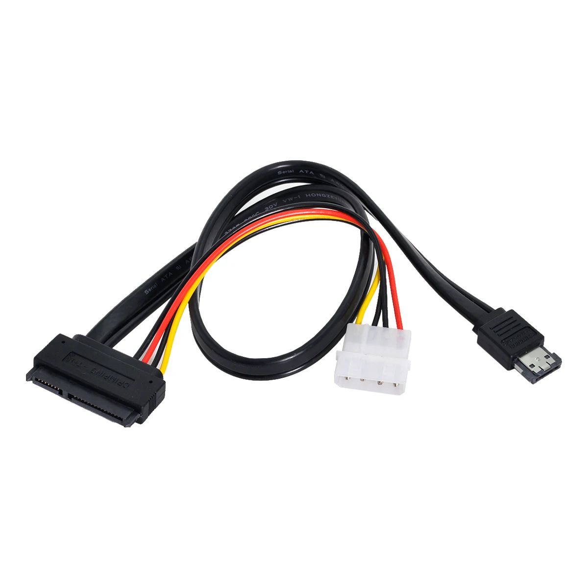 CYDZ Power eSATA Combo a SATA 22Pin IDE 5V 12V para 3 5 "2 5" Cable de disco duro 50cm - imagen 3