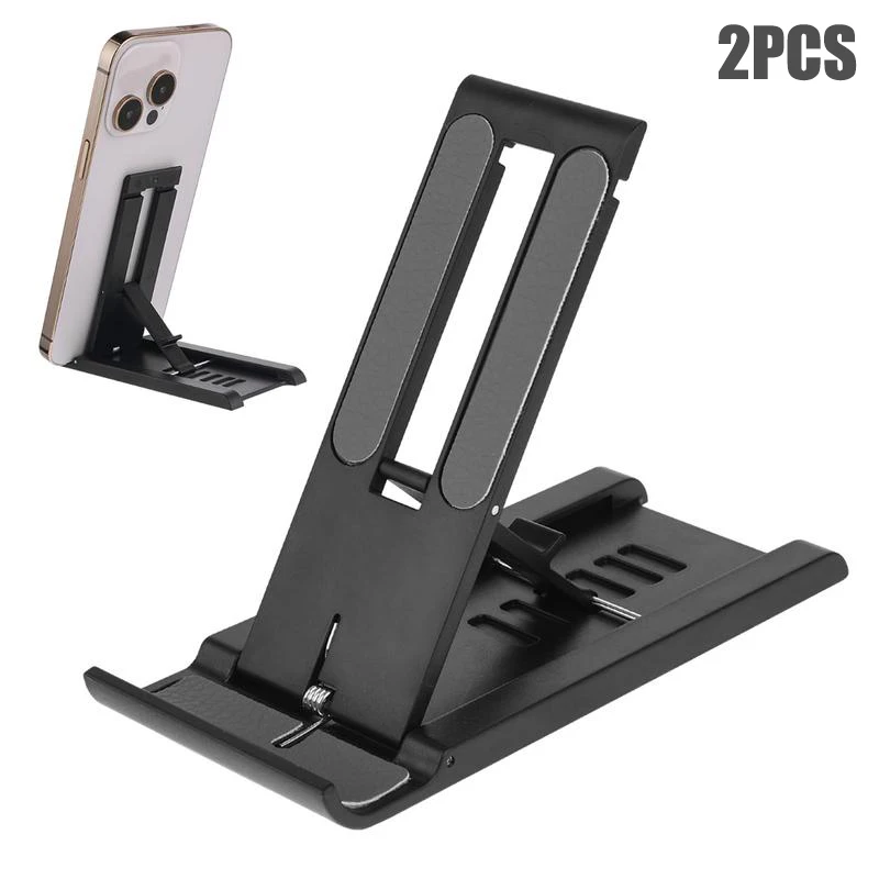 Soporte de escritorio portátil, Mini soporte plegable para teléfono móvil para iPhone 16, iPad Air, Xiaomi, Huawei, soporte de escritorio portátil