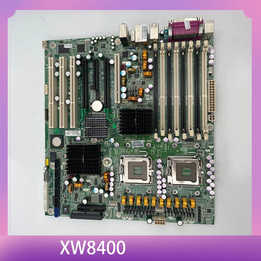 Placa base de estación de trabajo XW8400 442028-001 437313-001 380688-003 Desmontaje original - imagen 2