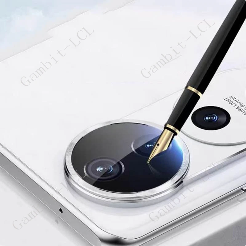 2 uds 9H HD 3D película de lente de cámara para Vivo V50 6,77 "VivoV50 VivoV50E V50E V2427 cubierta protectora de vidrio templado - imagen 4