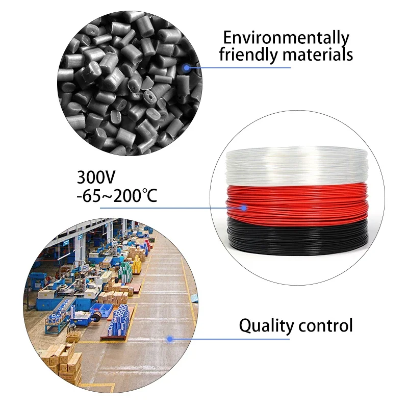 Cable de PTFE de 5 ~ 50m, Cable de aislamiento FEP Chapado en plata de un solo núcleo, altavoz de Audio HiFi DIY, línea de auriculares, Cable de cobre OFC de alta pureza - imagen 3