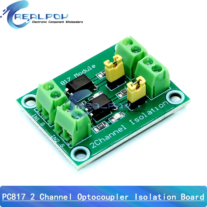 PC817 2 4 8 canales placa de aislamiento optoacoplador módulo adaptador convertidor de voltaje 3,6-30V controlador módulo fotoeléctrico aislado - imagen 2