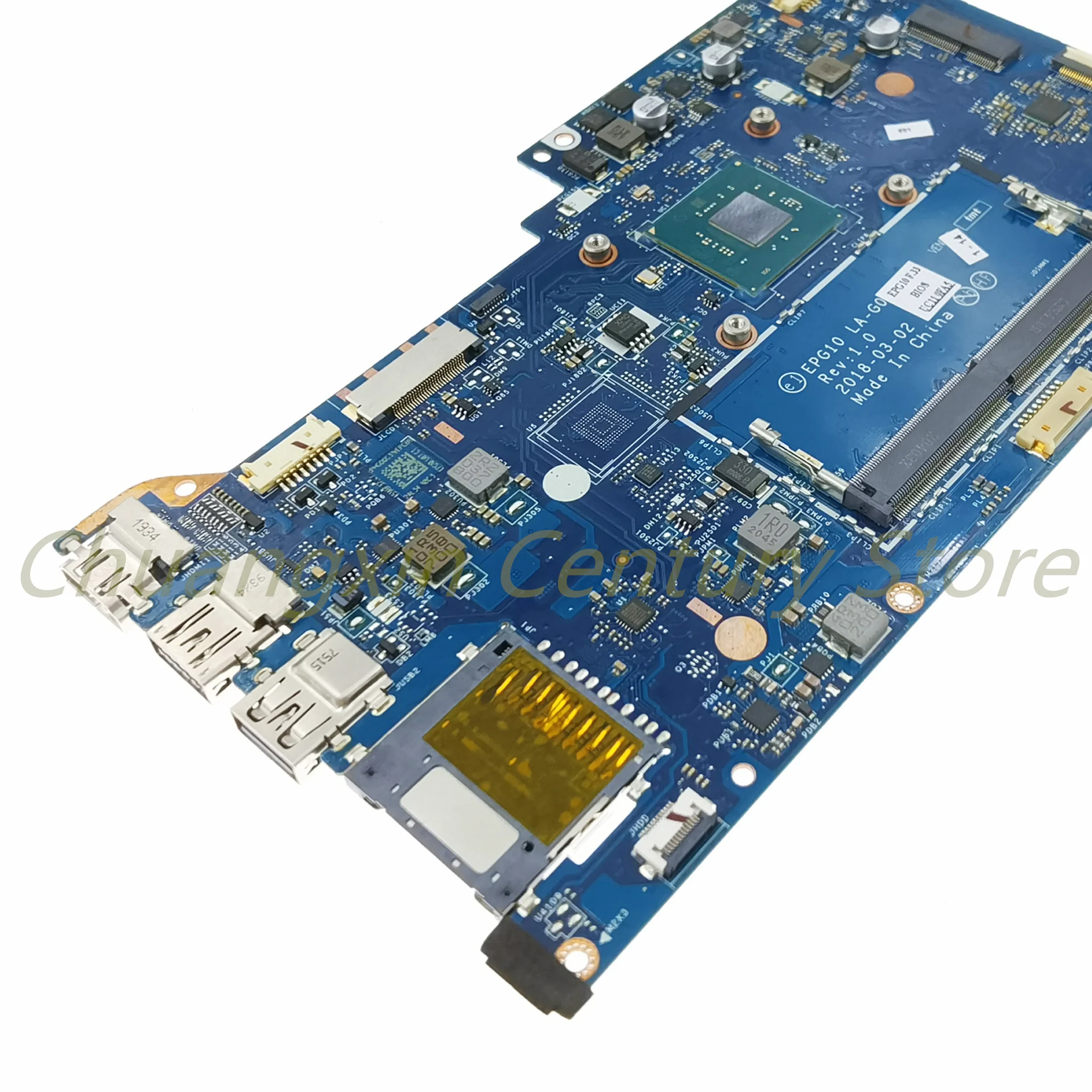 Para HP Stream X360 11-AB placa base de computadora portátil EPG10 LA-G081P con CPU N4000 N5000 sin disco duro 100% probado completamente en funcionamiento - imagen 3