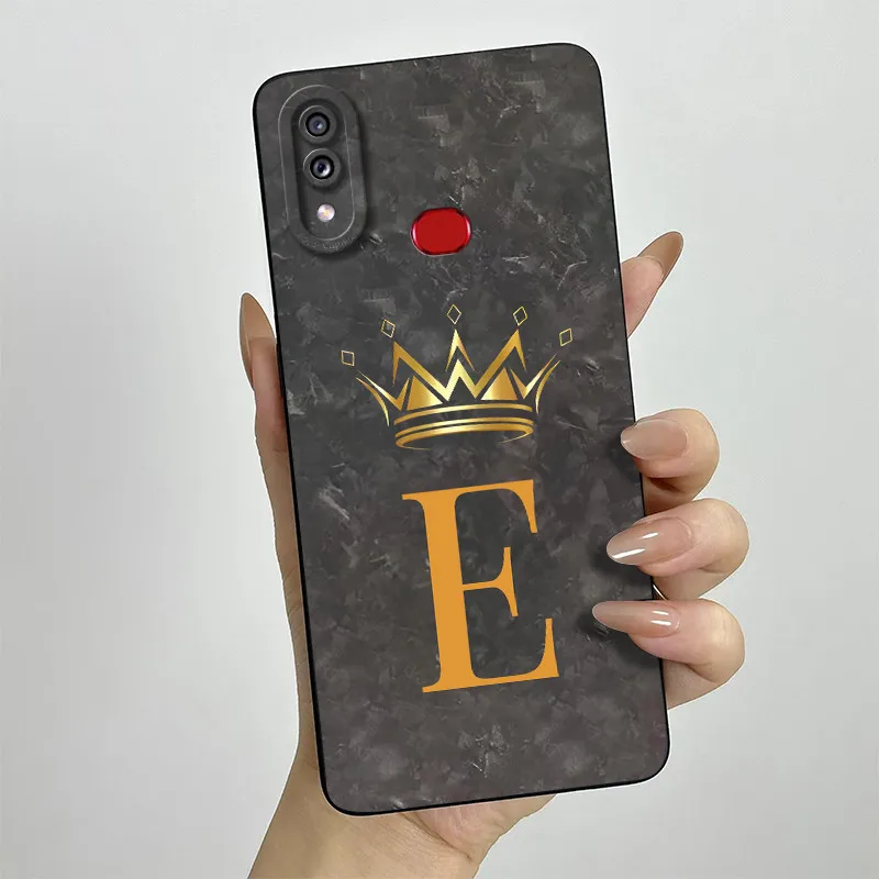 Funda de teléfono para Samsung Galaxy A10s SM-A107F, bonita funda de silicona líquida con letras de Panda para Samsung A10s A 10 S A10 2019, bolsa - imagen 5