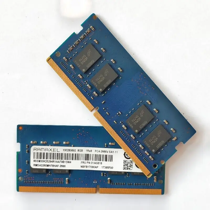 RAMAXEL RAMS DDR4 8GB 2666MHz memoria para ordenador portátil ddr4 8gb 1RX8 PC4-2666V-SA1-11 memoria para portátil SODIMM 1,2 V 260PIN - imagen 4
