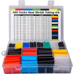 Tubos Termorretráctiles EVA para Reparar y Aislar Cables