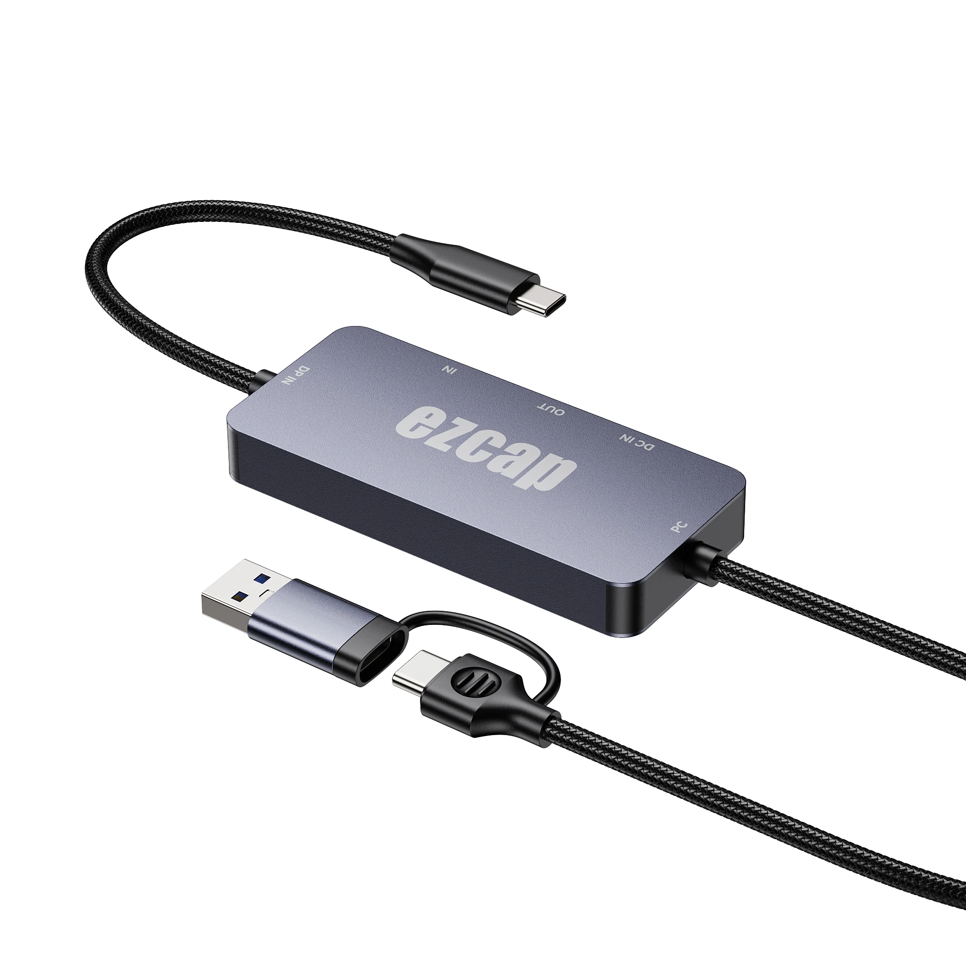 Ezcap377 GameLink DP1.4 Displayport tipo C a USB 3,0 4K tarjeta de captura de vídeo para teléfono interruptor juego transmisión en vivo grabación de vídeo - imagen 4