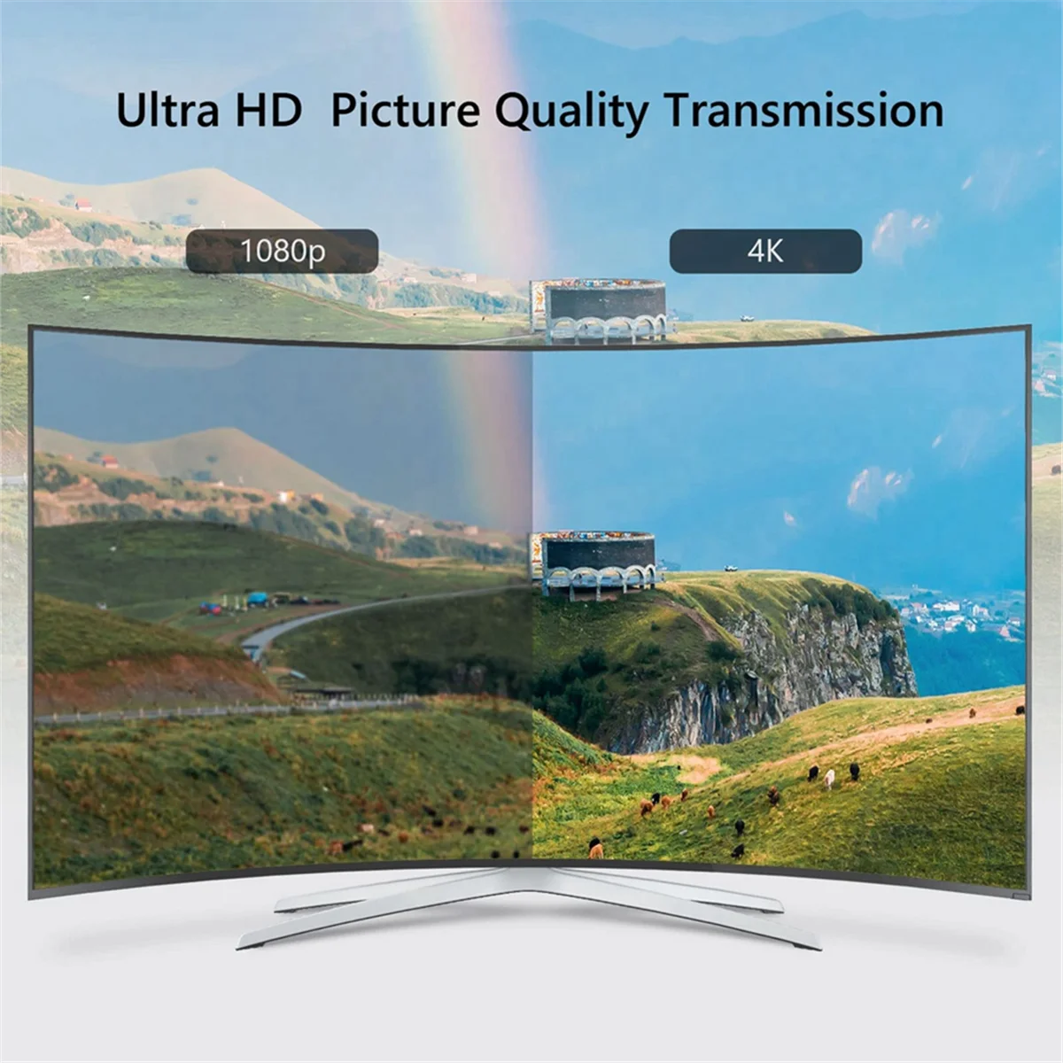 Kit extensor inalámbrico 5,8 Ghz transmisor y receptor inalámbrico de Audio y vídeo para cámara portátil PC a proyector de Monitor de TV - imagen 2