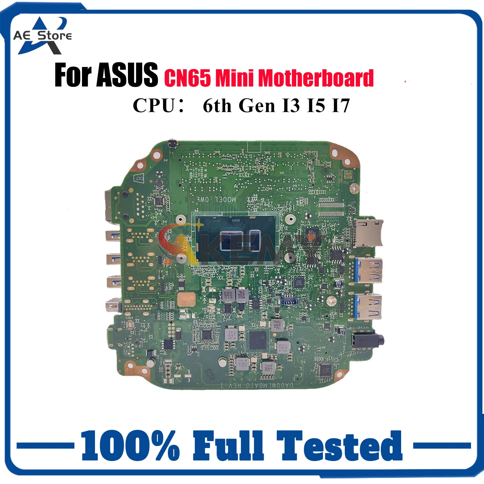 Placa base para ordenador portátil CN65 para ASUS Chromebook CN65 CN65 placa base para portátil con CPU I3 I5 I7 100% pruebas OK envío rápido stk