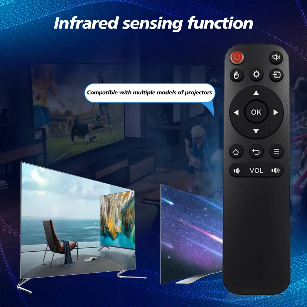 MRSVI Control remoto Original Universal HY320 con aprendizaje infrarrojo para proyector portátil HY-300 HY-320 HY-300 PRO - imagen 3