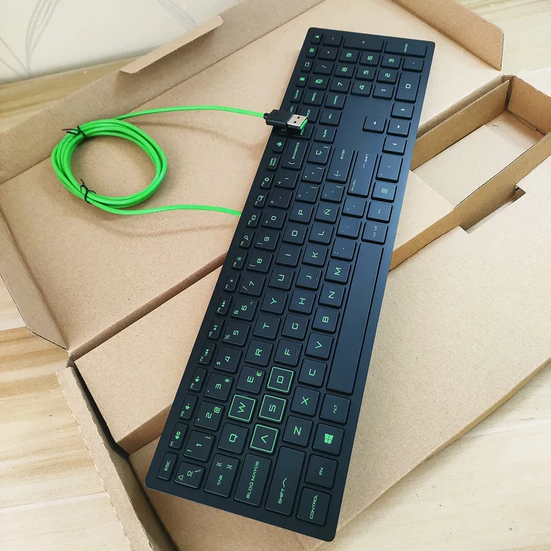 Kit de teclado y mouse con cable USB de diseño español para HP TPC-P001K TPC-P001M - imagen 4