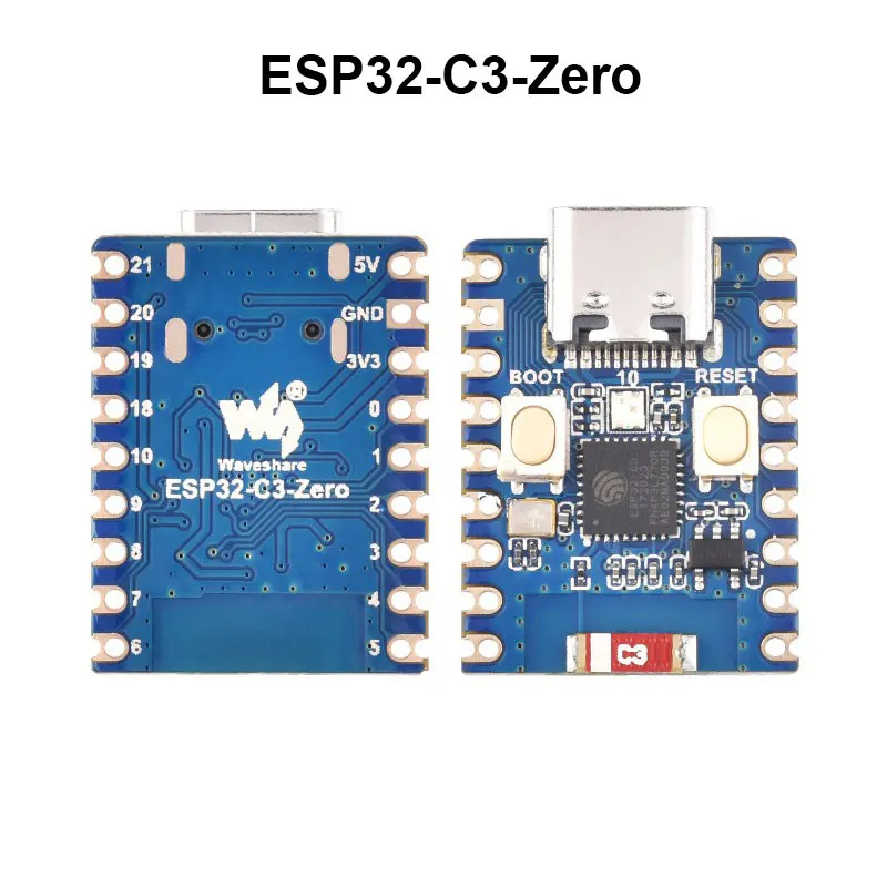 ESP32 C3/C6/S3 Zero Mini Placa de desarrollo 2,4 GHz Wi-Fi y Bluetooth 5 RISC-V 4MB de memoria Flash integrada antena cerámica integrada - imagen 2