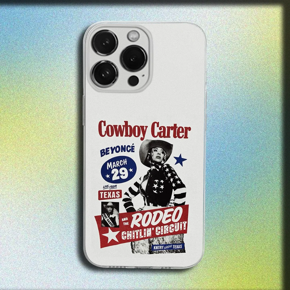Funda de teléfono Singer B-Beyonce para iPhone 16,15,14,13,12,11 Plus,Pro,Max,XR,XS,X,Plus,SE,Mini cubierta suave transparente - imagen 5
