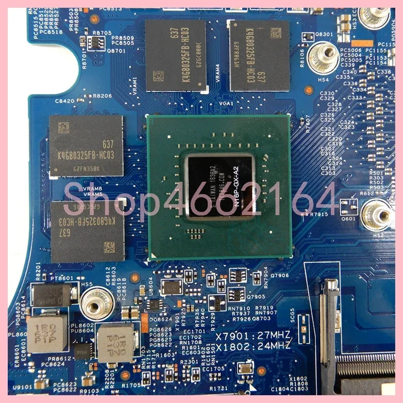 Placa base 15292-1 con CPU i7-6700HQ y GPU GTX960M para portátil ACER Aspire VN7-592 VN7-592G, 100% probada, OK - imagen 5