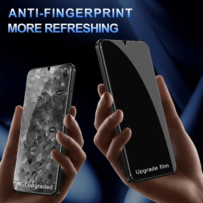 Protector de pantalla de privacidad 4 en 1 para Xiaomi Redmi 14C 13C 12C 11C vidrio templado paquete de 2 vidrio templado con 2 protectores de cámara - imagen 3