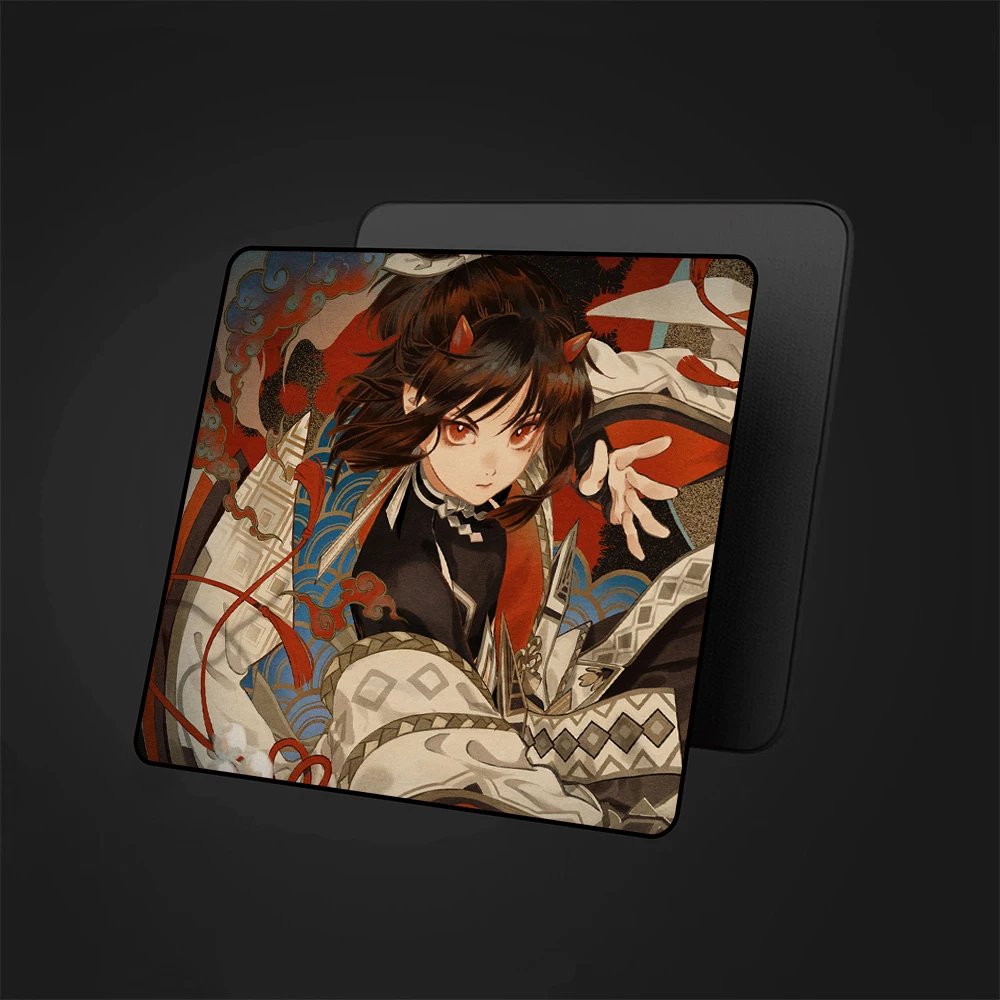 Alfombrilla de ratón para juegos, alfombrilla de ratón de goma con parte inferior antideslizante de alta elasticidad, alfombrilla de ratón profesional para deportes electrónicos, alfombrilla de escritorio de 45x40cm XL - imagen 2