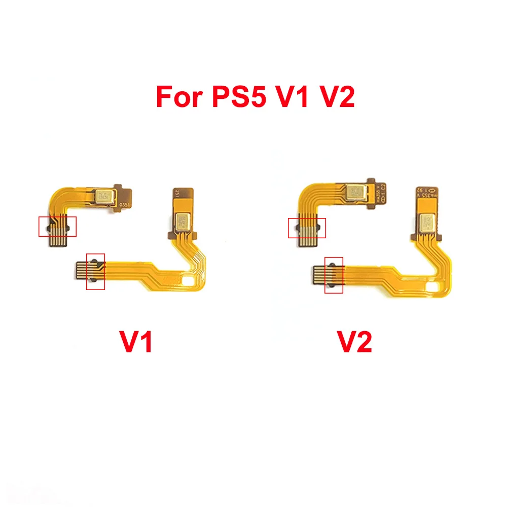Cable flexible de micrófono de repuesto para mando de PS5, Cable de cinta de micrófono interno para mando de PS5 V1 V2