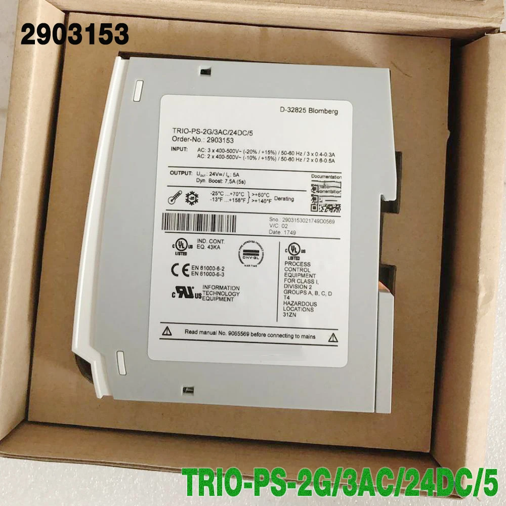 2903153   TRIO-PS-2G/3AC/24DC/5 para salida de fuente de alimentación conmutada Phoenix 24 VCC/5 A - imagen 2