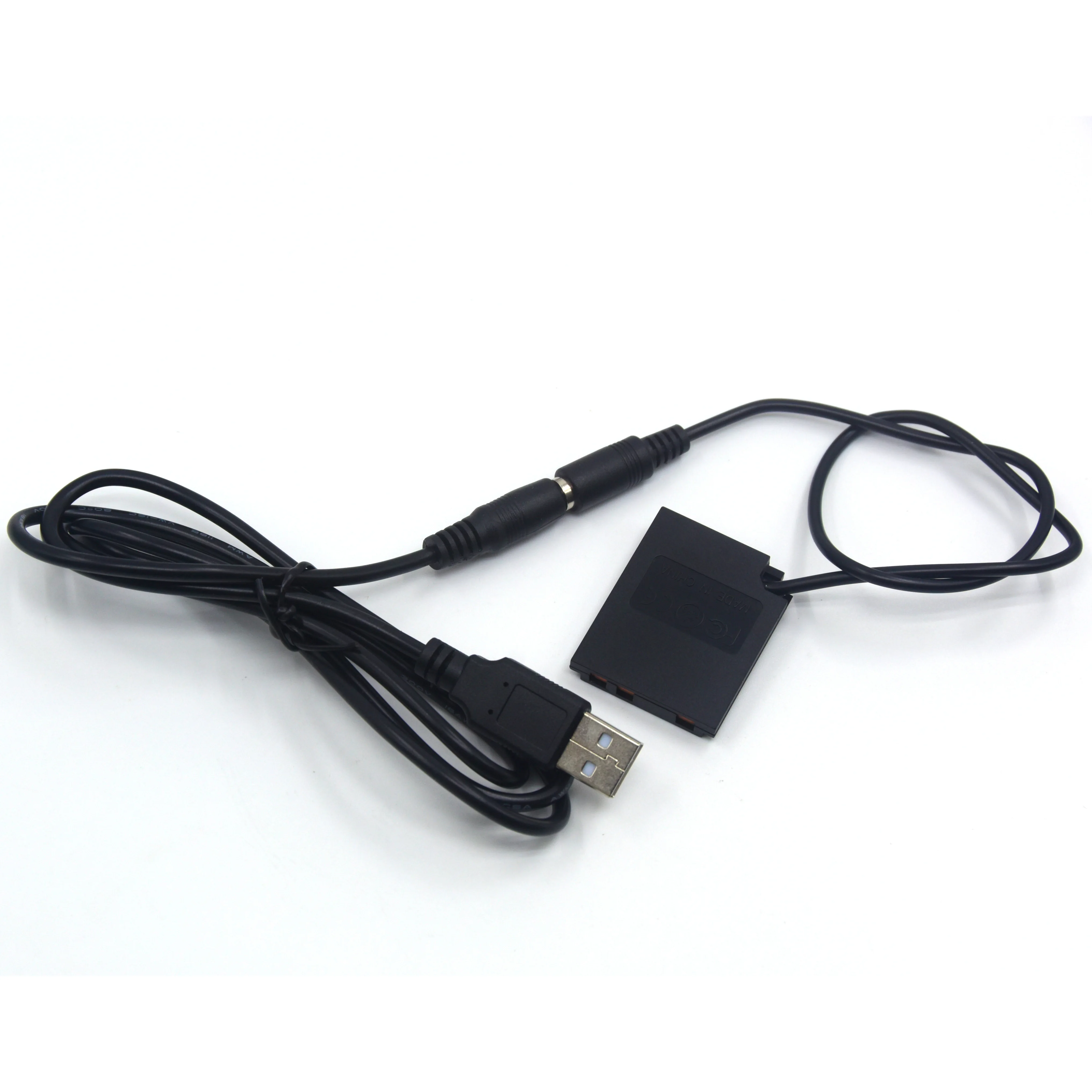 Cable USB Power Bank a 4017 + Li40B Li42B batería simulada CP-45 acoplador CC para Pentax D-Li63 Fuji NP45 Nikon EN-EL10 KLIC-7006 - imagen 4