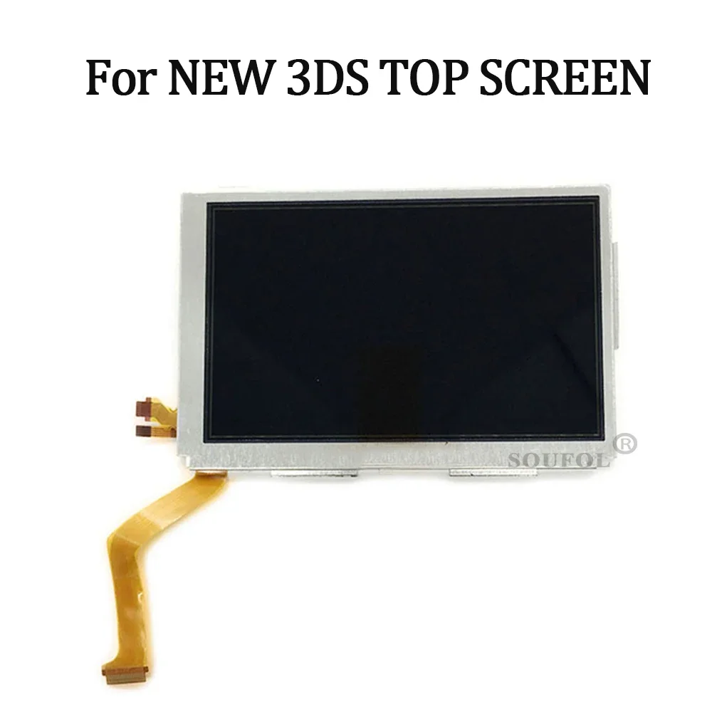 Reemplazo nuevo para pantalla LCD New3DS para Nintendo nueva pantalla LCD superior 3DS Dropshipping