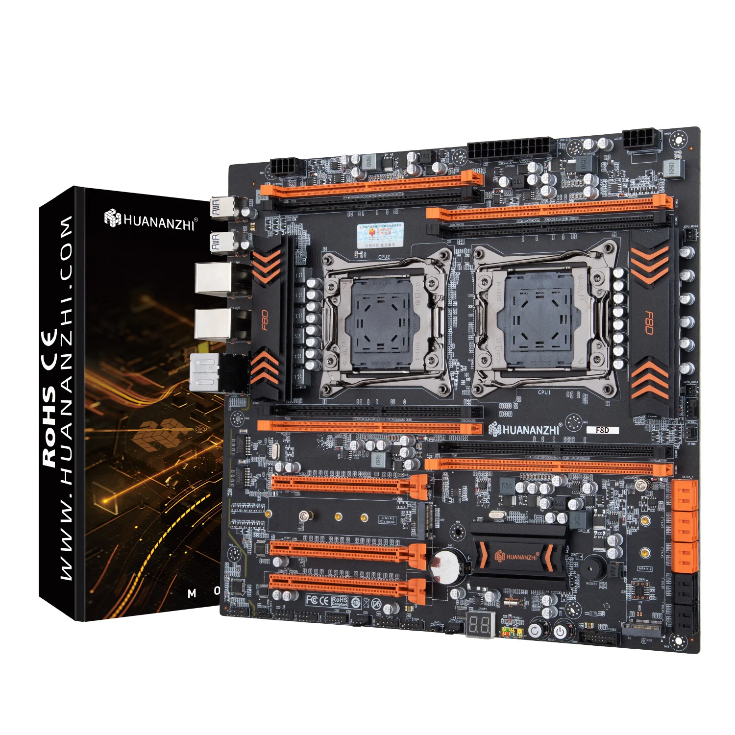 Slots DDR4 - 8 bancos memoria RECC