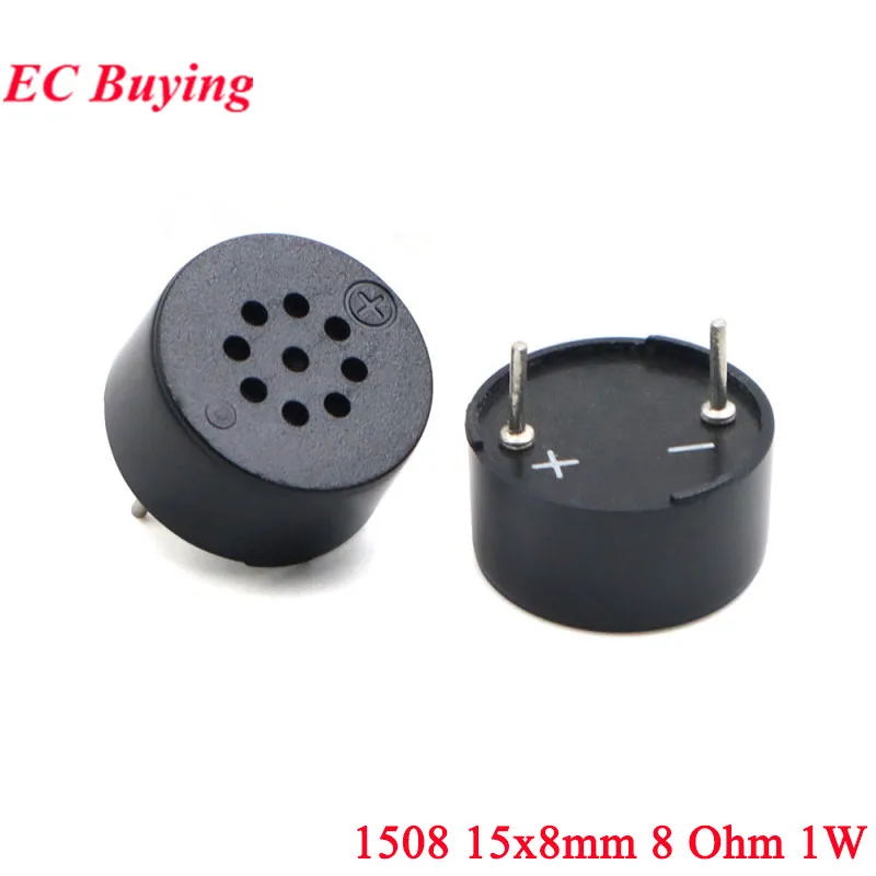 5 uds/1pc Mini altavoz de montaje PCB 1W 8R 3013 2307 2308 1508 3012 8 ohmios 1 vatio 30*13MM 23*7MM altavoz DIP con cubierta de alta calidad - imagen 3