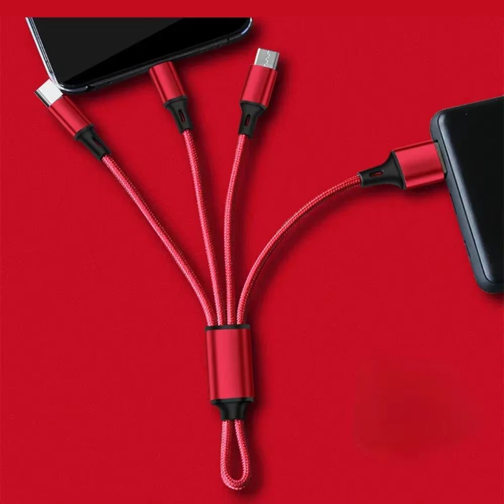 Cable 3 en 1 Carga Rápida USB-C, Lightning y Micro-USB - imagen 2